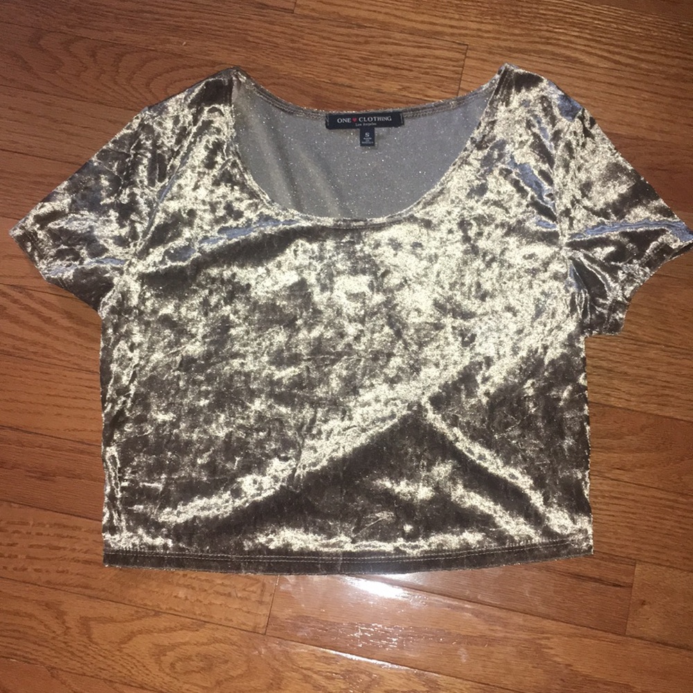 Papaya Velvet T Shirt